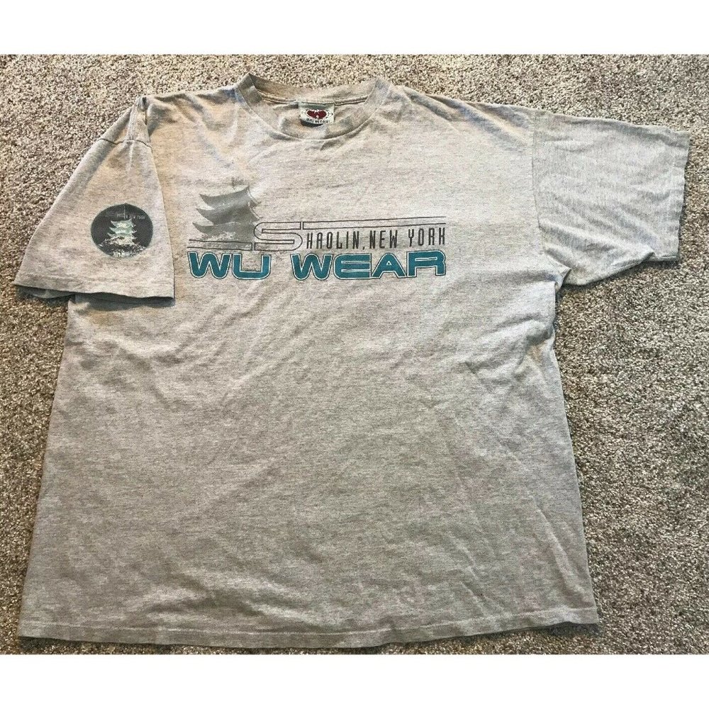 Vintage 90's Mens XXL / 2XL Wu Wear Wu Tang Shaolin Showdown New York T-Shirt